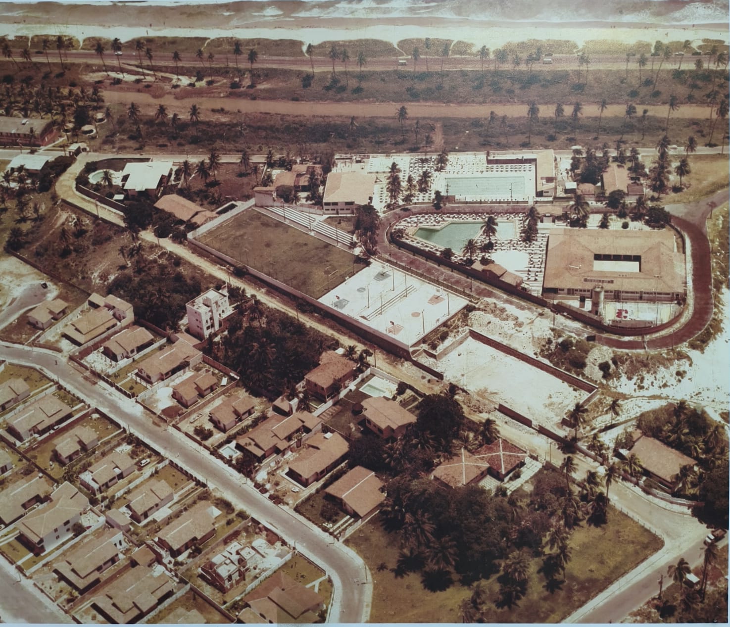 Fotografia histórica do Clube Campomar