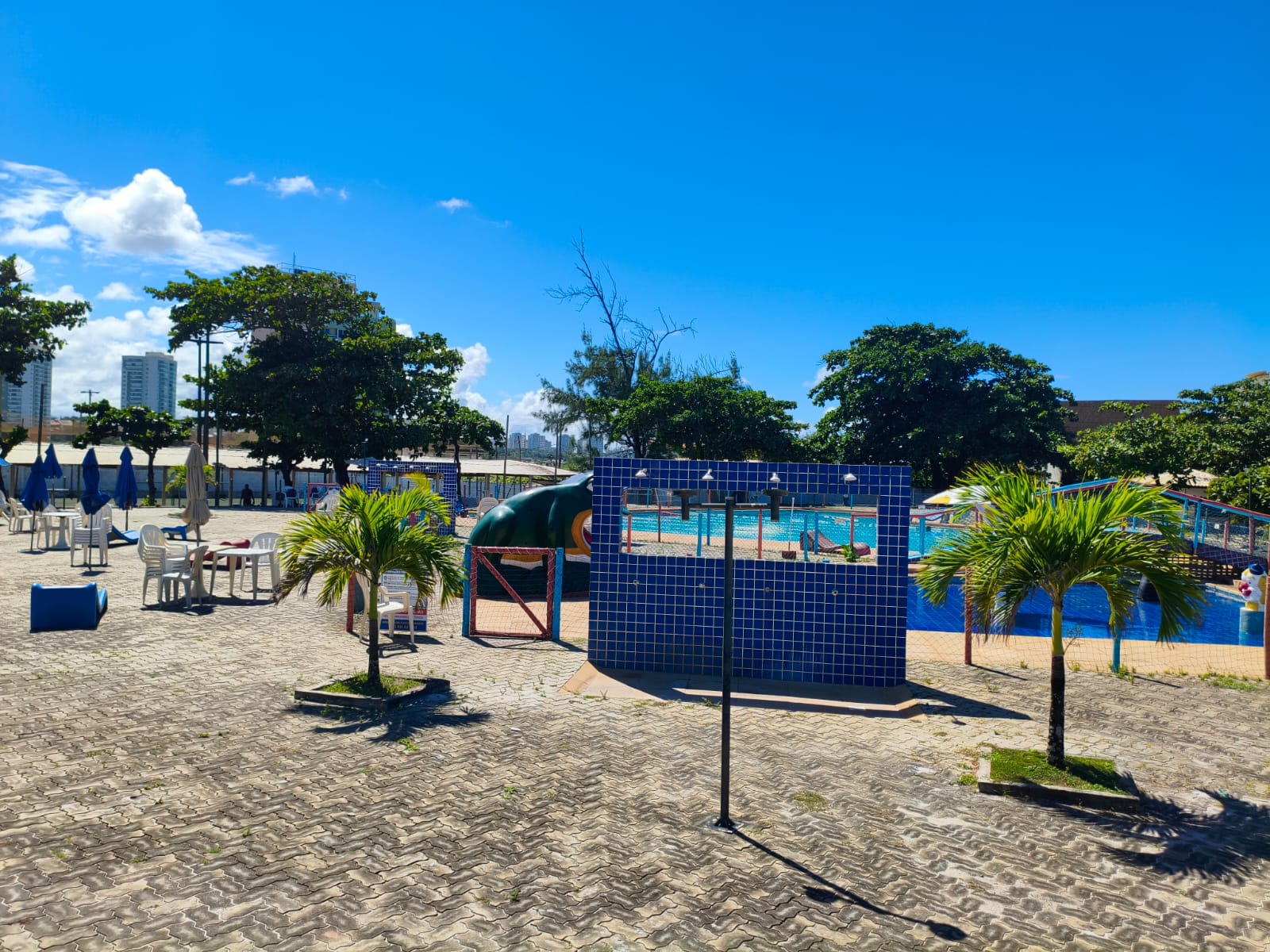 Área social do Clube Campomar